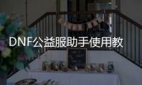 DNF公益服助手使用教程：快速升级方法